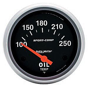 Auto Meter 3561 Sport-Comp Electric Fuel Pressure Gauge